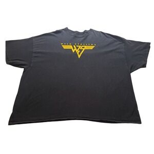 TeeVillain Wyld Stallyns Bill & Ted Excellent Graphic Men's T-Shirt Black 3XL